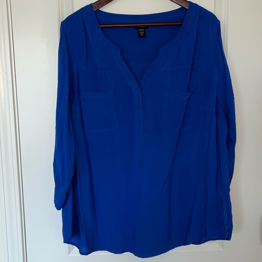 Blue Torrid Blouse